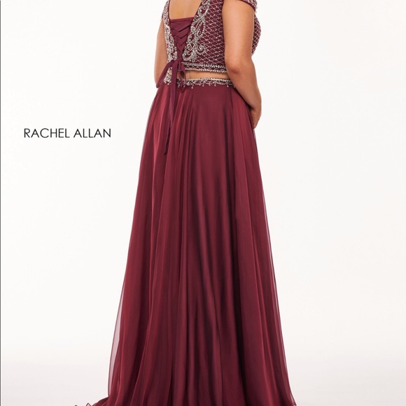 Rachel Allan plus size prom dress - Picture 3 of 3